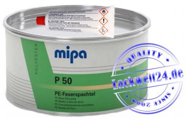 MIPA P50 - Faser-Spachtel, Grün, inkl. Härter, 875g Dose